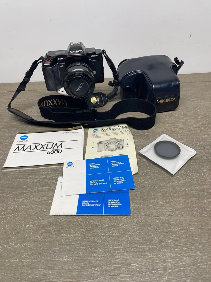 Minolta Maxxum 5000I Film Cameras for sale - eBay