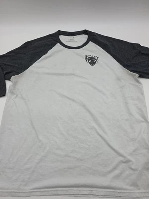 Oakley T-shirt Mens 2XL White Gray 3/4 Sleeve..#37940 - Image 1 of 4