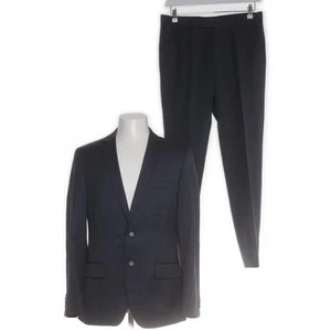 Lagerfeld, Anzug, Größe: 48, Wolle/Polyester/Viskose, Blau, Nadelstreifen #4Qh - Bild 1 von 5