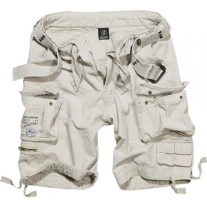 Brandit Savage Vintage Mens Combat Cargo Shorts Old White  M(32) BNWT - Picture 1 of 5