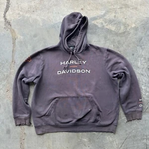 Harley Davidson Original Hoodie Herren 2XL schwarz Motorclothes Kapuzenpullover - Bild 1 von 9