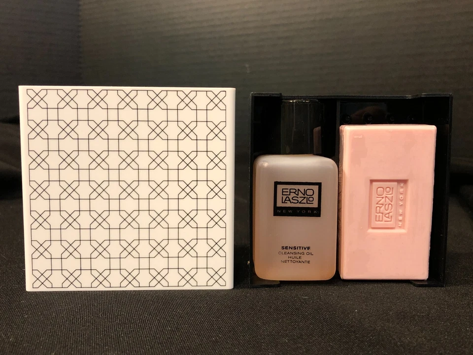 Erno Laszlo Soothe & Calm Sensitive Double Cleansing Oil & Bar Soap Travel Set - Image 1 of 4