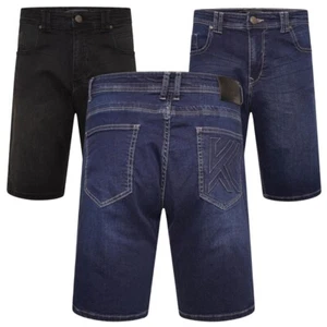 Pantalones Cortos Para Hombre Talla Grande Ropa de Calle Grande Medio Pantalón Algodón Informal Denim Hombres - Imagen 1 de 7