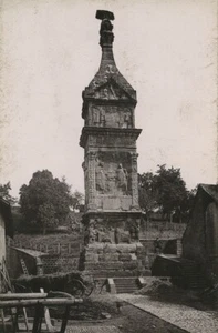 Germany Trier Treves Igeler Säule Igel Column Old Photo Cabinet card 1890 - Picture 1 of 3