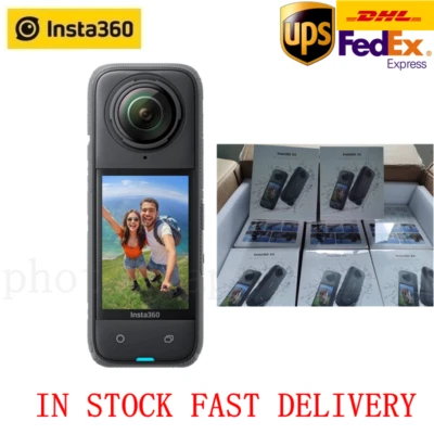Insta360 X4 8K 360°Action Camera Wide-Angle Video Invisible Selfie Stick 135 Min - Image 1 of 4