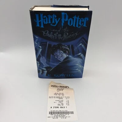 Harry Potter & the Order of the Phoenix  1st US Edition 2003 Hardcover. W/recipt - Image 1 of 4