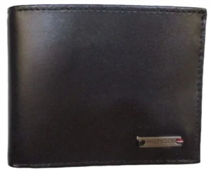 AUTÉNTICA BILLETERA PLEGABLE TOMMY HILFIGER PARA HOMBRE CUERO NEGRO EN CAJA DE REGALO - Imagen 1 de 15