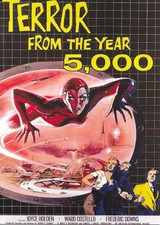 BREYGENT CLASSIC VINTAGE SCI FI HORROR POSTER 2010 TRADING CARD TERROR YEAR 5000