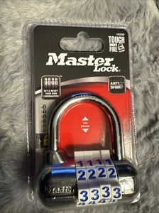 Master Lock Set Your Own Combination Padlock 1523D Green Dials Anti Shim NEW - Picture 1 of 1