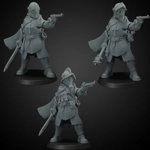Trench Lieutenant- Jk.Remo - Papal -  Swiss Guard - Weird War 1 Crusade - Picture 1 of 1