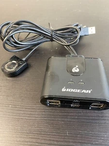 Commutateur de partage de périphériques USB 2.0 IOGEAR GUS402 2x4 - Photo 1/7