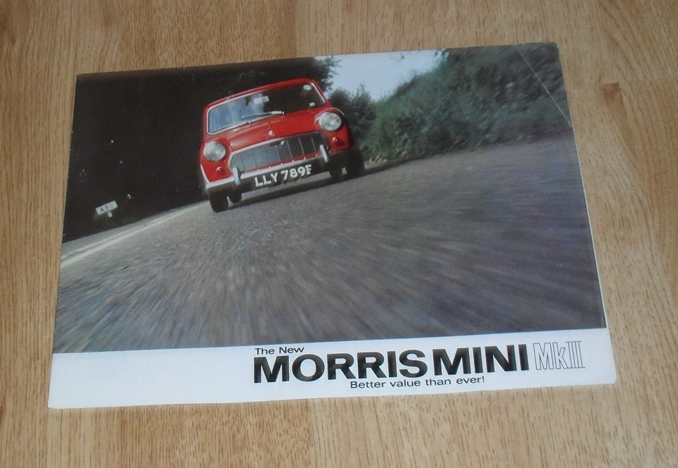 Morris Mini Mk2 Saloon & Super De-Luxe Saloon Brochure 1967 - BMC - Image 1 of 1