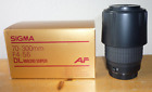 Sigma 70-300mm  1:4-5,6 DL MACRO SUPER – Objektiv – SA-mount – für Sigma SA