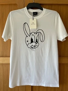 bnwt paul smith slim fit rabbit t shirt size M medium mens (8) - Picture 1 of 9