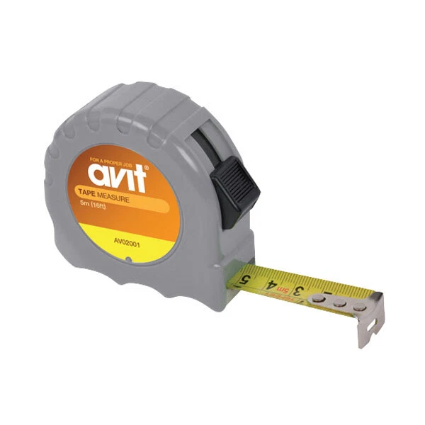Avit AV02001 Tape Measure - 5m (16ft) - Image 1 of 1