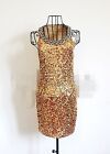 Women Lady Party Cocktail Shine Bling SEQUINED Clubwear Mini Dress Evening gown