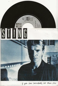 STING POLICE IF YOU LOVE SOMEBODY, SET THEM FREE VINYL SINGLE FROM NETHERLANDS - Picture 1 of 2