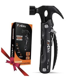 Hammer Multi Tool 12 in 1 Hammer Camping Gear Survival Tool Multitool Hammer - Picture 1 of 8