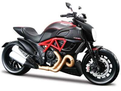 Maisto 1:12 DUCATI Diavel Carbon Motorrad Modell OVP - Bild 1 von 4