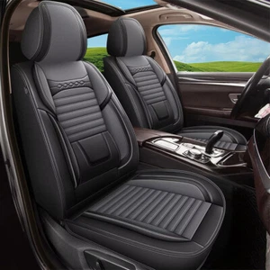 For Volkswagen Passat 1999-2022 Car 5 Seat Covers Front Rear PU Leather Cushion - Picture 1 of 7