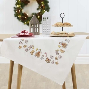 Herrschners® Gingerbread House Topper Counted Cross-Stitch Kit - Picture 1 of 1