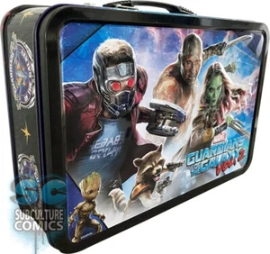 2017 MARVEL - GUARDIANS OF THE GALAXY - COLLECTOR’S OVERSIZED LUNCHBOX CASE - Picture 1 of 5