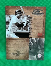 2004 DONRUSS CLASSICS REGGIE JACKSON LEGENDARY LEATHER /100 YANKEES