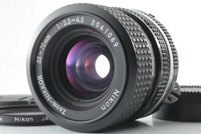 【Near Mint】Nikon Zoom Nikkor Ai-s 35-70mm f/3.3-4.5 MF Lens from JAPAN #378A - Image 1 of 4