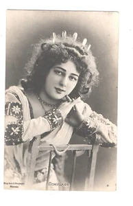 #722 Russia Ballet Bolshoi Pozhitskaya Bronislawa Mordkin wife postcard c1906 - Picture 1 of 2