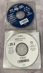 Canon Camera Instructions & Solution Disc Ver 29.3 Windows Mac OS software Rebel - Picture 1 of 6