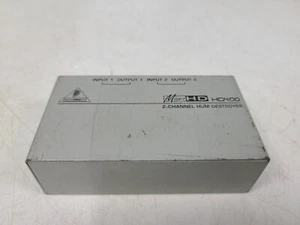 Behringer Micro HD400 Ultra-Compact 2-Channel Hum Destroyer (TESTED) - Picture 1 of 7