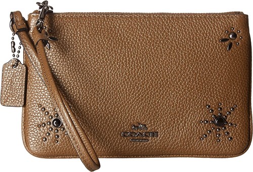 COACH Donna Western Rivets Polso Piccolo Dk Fatica Taglia Unica