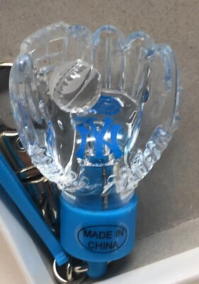 Vintage New York Yankees SGA Con Edison Glove Key Chain (Non-Working Light) - Image 1 of 4