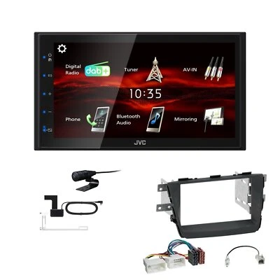 JVC KW-M180DBT 2DIN DAB+ Autoradio für KIA Sorento II Facelift 2012-2015 - Bild 1 von 4