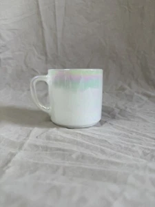 Vintage Federal Heat Proof USA Moonglow Iridescent Opalesence Coffee Mug Cup - Picture 1 of 11