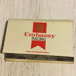 Embassy Matchbook / Matchbox Motor Racing Memorabilia - Embassy Racing Car Photo - Picture 1 of 3