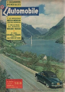 L'AUTOMOBILE 89 1953 FORD VEDETTE TAZIO NUVOLARI SWESDA 350 FREGATE TRACTION 11 - Bild 1 von 1