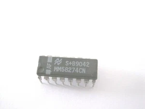 1pcs MM58274CN Microprocessor Compatible Real Time Clock National Sc. DIP16 - Imagen 1 de 1