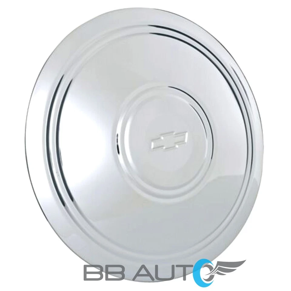 全新 雪佛兰 CORVETTE 雪佛莱 BEL AIR IMPALA 铬 警察拉力赛 轮中心帽 — 第 1/4 张图片