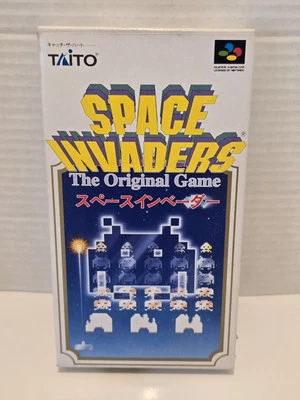 Nintendo Super Famicom SFC Space Invaders Complete CIB Import Japanese US SELLER - Image 1 of 4