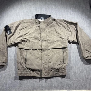 Vintage Etonic Golfwear Jacke Herren mittelbraun Gore Tex Golf Bomber 90s - Bild 1 von 8