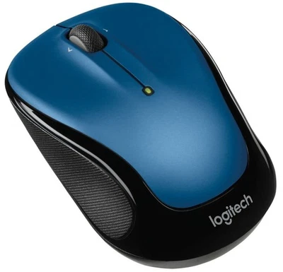 Logitech Wireless Mouse M325 with Designed-For-Web Scrolling - Blue - Image 1 of 4