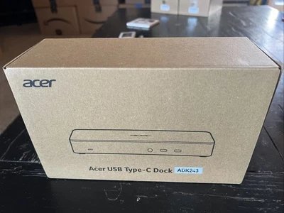 Acer USB Type-C Dock M501 Factory Sealed Black - Image 1 of 4