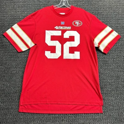 Vintage 49ers Jersey Shirt San Francisco SF Patrick Willis 52 XL NFL Team Appare - Image 1 of 4
