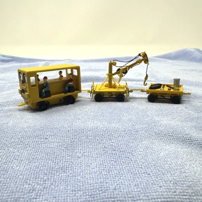 Bachmann Spectrum HO Speeder Set 16946 – Crane & Cart, Works, Vintage EUC - Image 1 of 4