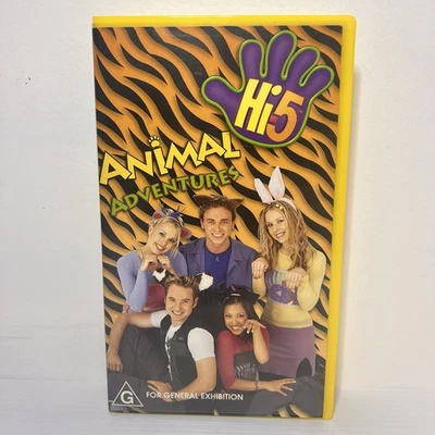 Hi-5 Animal Adventures VHS PAL 2000  Village Roadshow Production Original Cast - Image 1 of 4
