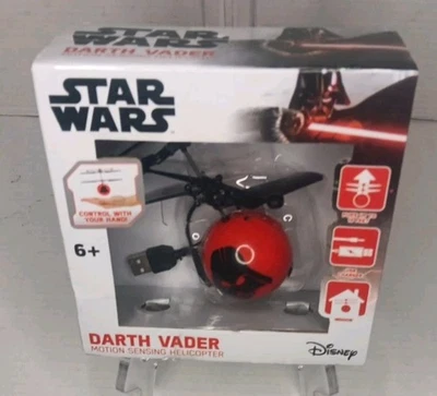 Star Wars Darth Vader UFO Helicopter Hand Sensored  NIB - Image 1 of 2