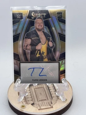 2024 WWE Select TANK LEDGER Silver Prizm Auto - Image 1 of 2