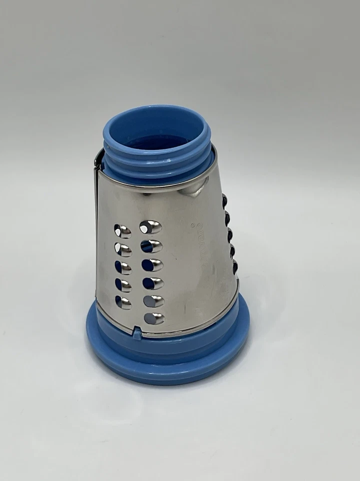 TUPPERWARE Ersatzteil Reibe Grob Einsatz Mahl-Chef Käse-Mühle Cheese Mill Blau - Bild 1 von 1