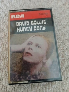 David Bowie 'Hunky Dory' Vintage Cassette Tape RCA PK1850 1972 Original Release - Picture 1 of 3